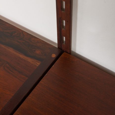 24347 Kai Kristiansen 2 bay rosewood wall unit for FM mobler, 1960s-11 24347 Kai Kristiansen 2 bay rosewood wall unit for FM mobler, 1960s-11