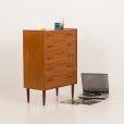 Danish mid century teak chest of drawers
