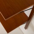 24363 Dwubolec upcycled two bay teak wall unit-16