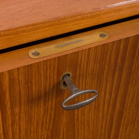 24097 Ergo free standing three bay teak wall unit-11 24097 Ergo free standing three bay teak wall unit-11