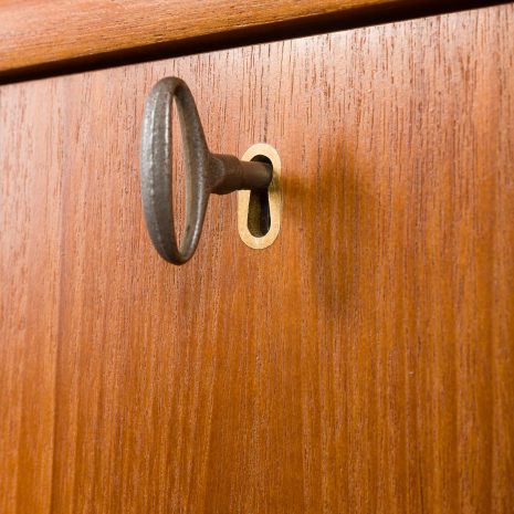 24097 Ergo free standing three bay teak wall unit-12 24097 Ergo free standing three bay teak wall unit-12