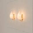 Pair of murano glass wall sconces by La Murrina, Italy, 1970s