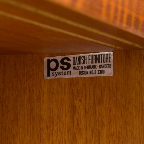 24290 Danish mid century teak wall unit in the style of P.Cadovius, P.Sorensen, Denmark 1960s-21 24290 Danish mid century teak wall unit in the style of P.Cadovius, P.Sorensen, Denmark 1960s-21