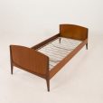 24358 Danish mid century modern teak bed by Sidelmann Jakobsen, 1960s-10