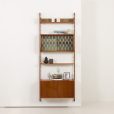 Scandinavian teak wall unit model Ergo by John Texmon, Norway, 1960s