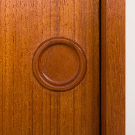 24294 Kai Kristiansen one bay teak wall unit-14 24294 Kai Kristiansen one bay teak wall unit-14