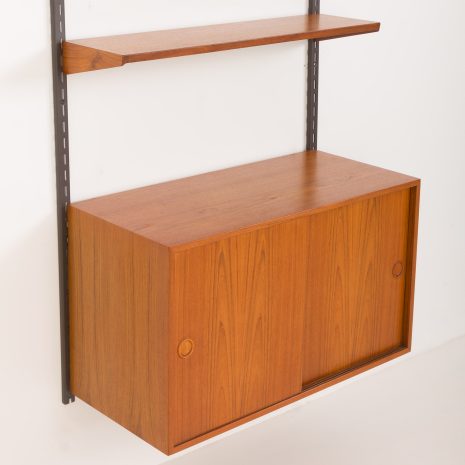 24294 Kai Kristiansen one bay teak wall unit-16 24294 Kai Kristiansen one bay teak wall unit-16