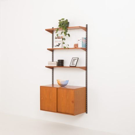24294 Kai Kristiansen one bay teak wall unit-2 24294 Kai Kristiansen one bay teak wall unit-2