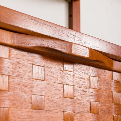24310 Poul Cadovius four bay teak wall unit for Cado, 1960s-14 24310 Poul Cadovius four bay teak wall unit for Cado, 1960s-14