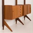 24371 Scandinavian mid century Ergo wall unit by John Texmon, Norway 1960s-10