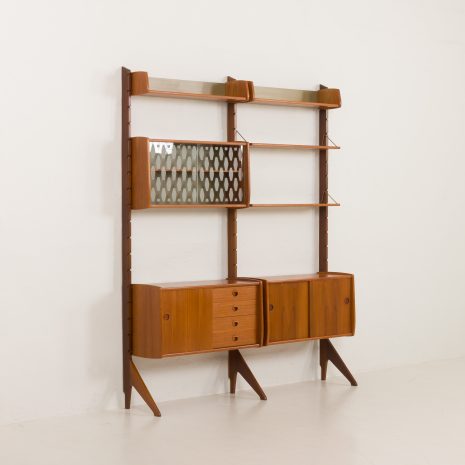 24371 Scandinavian mid century Ergo wall unit by John Texmon, Norway 1960s-3 24371 Scandinavian mid century Ergo wall unit by John Texmon, Norway 1960s-3