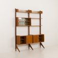24371 Scandinavian mid century Ergo wall unit by John Texmon, Norway 1960s-4