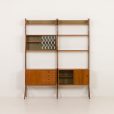 24371 Scandinavian mid century Ergo wall unit by John Texmon, Norway 1960s-6