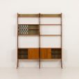 24371 Scandinavian mid century Ergo wall unit by John Texmon, Norway 1960s-7