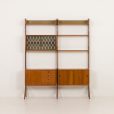 24371 Scandinavian mid century Ergo wall unit by John Texmon, Norway 1960s-8