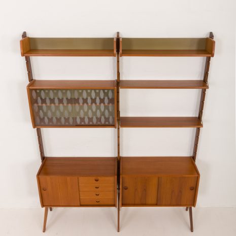 24371 Scandinavian mid century Ergo wall unit by John Texmon, Norway 1960s-9 24371 Scandinavian mid century Ergo wall unit by John Texmon, Norway 1960s-9