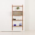 Scandinavian mid century modern upcycled teak wall unit, 1960s