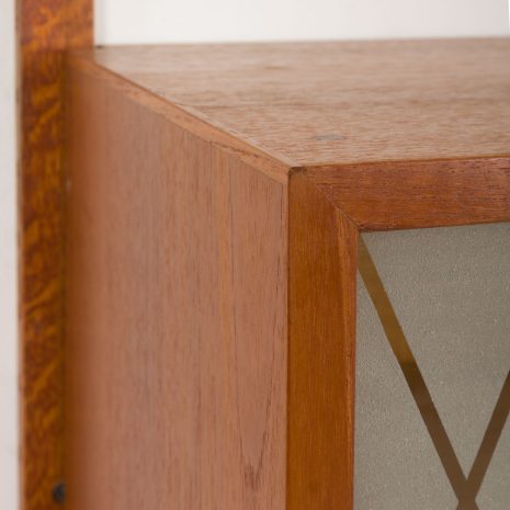 24385 Upcycled one bay teak wall unit-15 24385 Upcycled one bay teak wall unit-15