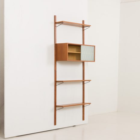 24385 Upcycled one bay teak wall unit-4 24385 Upcycled one bay teak wall unit-4