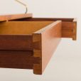 24397 Poul Cadovius home offcie teak wall unit with a desk and a lamp, Cado, Denmark 1960s-13