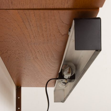 24397 Poul Cadovius home offcie teak wall unit with a desk and a lamp, Cado, Denmark 1960s-19 24397 Poul Cadovius home offcie teak wall unit with a desk and a lamp, Cado, Denmark 1960s-19