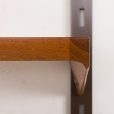 24404 Kai Kristiansen 4 shelves wall unit in teak for FM Mobler, 1960s-7