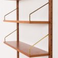 24413 Poul Cadovius home office teak shelving unit with hidden desk for Cado, 1960s-18