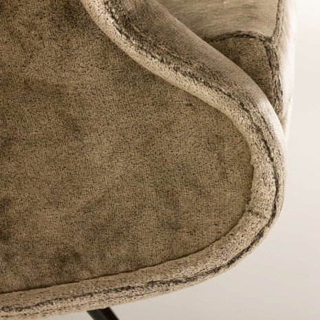 24391 Italian velevet mid century lunge chair in the style of Marco Zanuso, 1960s -14 24391 Italian velevet mid century lunge chair in the style of Marco Zanuso, 1960s -14