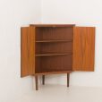 24426 Danish mid century teak corner cabinet, 1960s-4