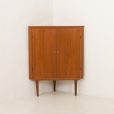 24426 Danish mid century teak corner cabinet, 1960s-6
