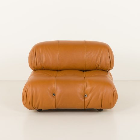 24448 Camaleonda Sofa by Mario Bellini in full grain natural aniline leather, Italy 1970s-2 24448 Camaleonda Sofa by Mario Bellini in full grain natural aniline leather, Italy 1970s-2