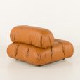 24448 Camaleonda Sofa by Mario Bellini in full grain natural aniline leather, Italy 1970s-5