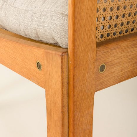 24451 Pair of Plexus lounge chairs in oak by Illum Wikkelsø for CFC Silkeborg, 1960s-14 24451 Pair of Plexus lounge chairs in oak by Illum Wikkelsø for CFC Silkeborg, 1960s-14