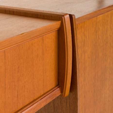 23366 three bay teak wall unit-14 23366 three bay teak wall unit-14