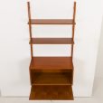 24389 Upcycled one bay teak wall unit-7