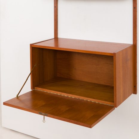 24389 Upcycled one bay teak wall unit-8 24389 Upcycled one bay teak wall unit-8