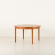 24423 Teak round dining table.-2