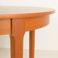 24423 Teak round dining table.-8