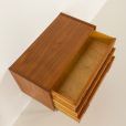 24434 Small Danish teak chest of drawers, 1960s-5
