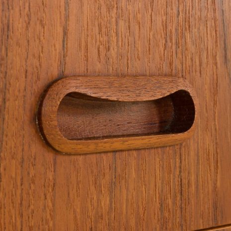 24434 Small Danish teak chest of drawers, 1960s-7 24434 Small Danish teak chest of drawers, 1960s-7