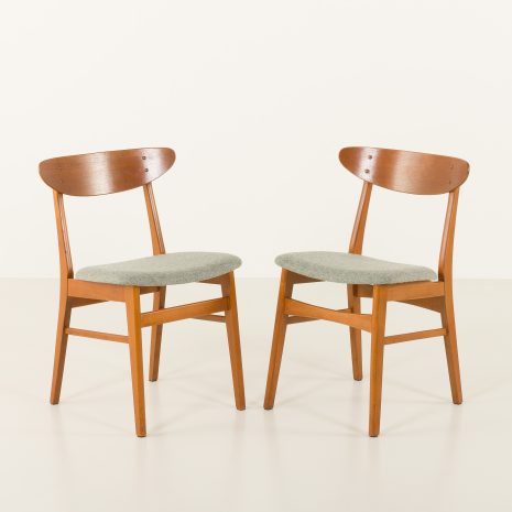 24443 set of 6 teak chairs.-14 24443 set of 6 teak chairs.-14