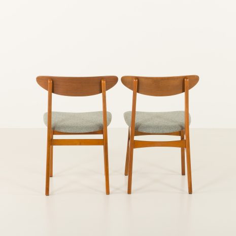 24443 set of 6 teak chairs.-19 24443 set of 6 teak chairs.-19