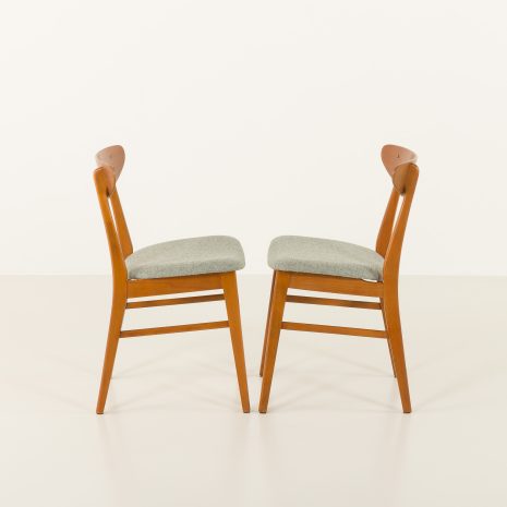 24443 set of 6 teak chairs.-21 24443 set of 6 teak chairs.-21