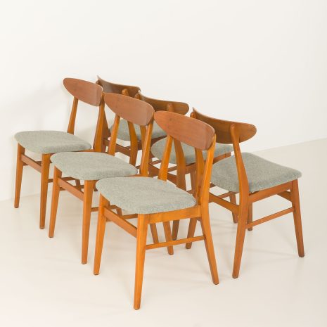 24443 set of 6 teak chairs.-9 24443 set of 6 teak chairs.-9