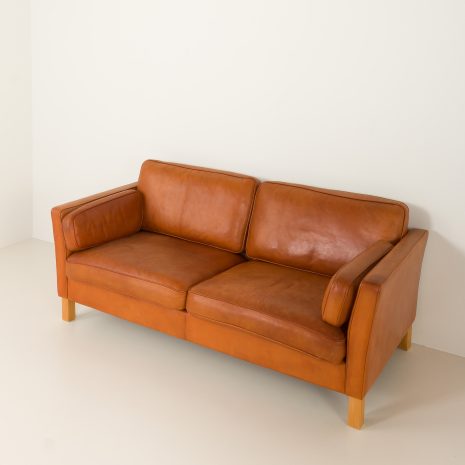 24453 two seater leather sofa-10 24453 two seater leather sofa-10