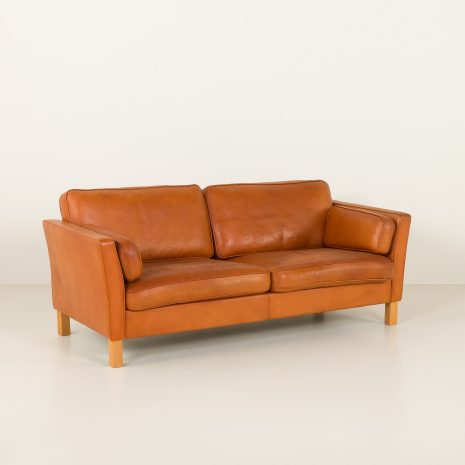 24453 two seater leather sofa-2 24453 two seater leather sofa-2