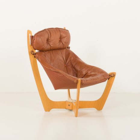 24292 Luna lounge chairs by Odd Knutsen for Hjellegjerde, Norway 1970s-3 24292 Luna lounge chairs by Odd Knutsen for Hjellegjerde, Norway 1970s-3