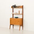 Small Scandinavian free-standing wall unit Ergo by John Texmon, Norway 1960s