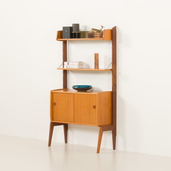 Small Scandinavian free-standing wall unit Ergo by John Texmon, Norway 1960s