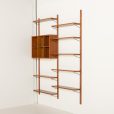 25033 Dwubolec two bay teak wall unit-3